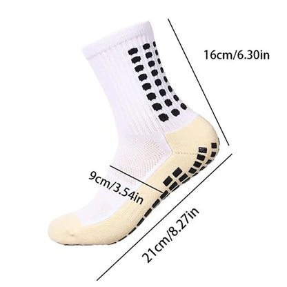 Chaussettes de football antidérapantes pour homme avec grip pads, vue 6