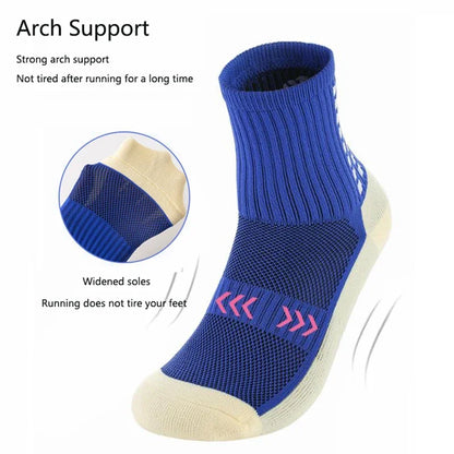 Chaussettes de football antidérapantes pour homme avec grip pads, vue 5