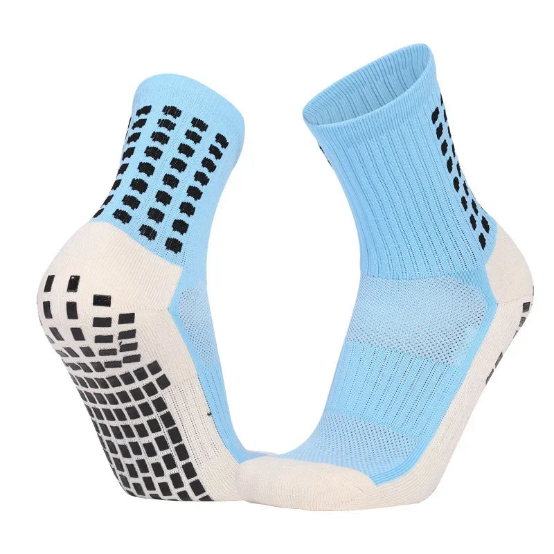 Chaussettes de football antidérapantes pour homme avec grip pads, vue 9