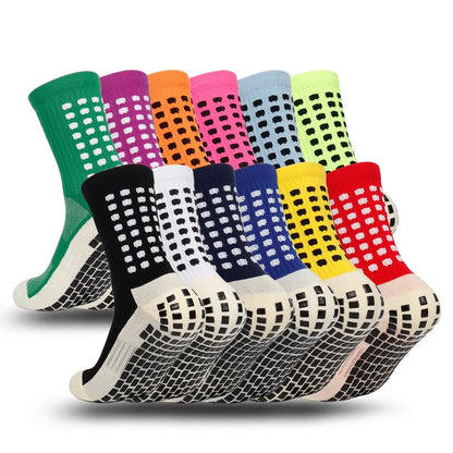 Chaussettes de football antidérapantes pour homme avec grip pads, vue 2