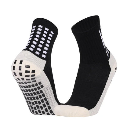 Chaussettes de football antidérapantes pour homme avec grip pads, vue 1
