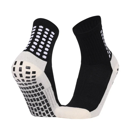 Chaussettes de football antidérapantes pour homme avec grip pads, vue 1